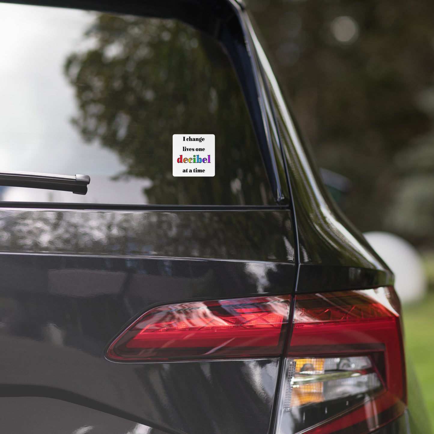 One Decibel At A Time Sticker