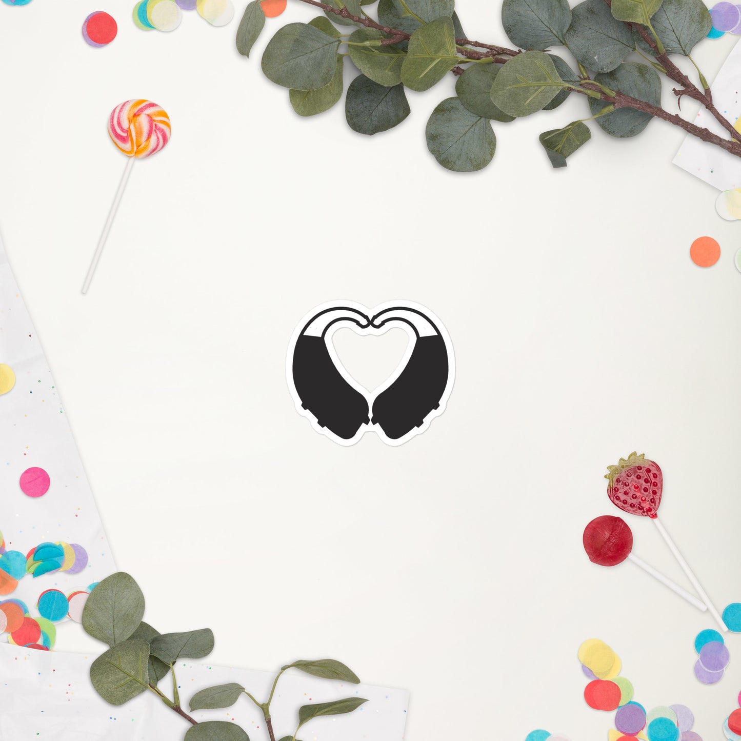 BTE Heart Sticker
