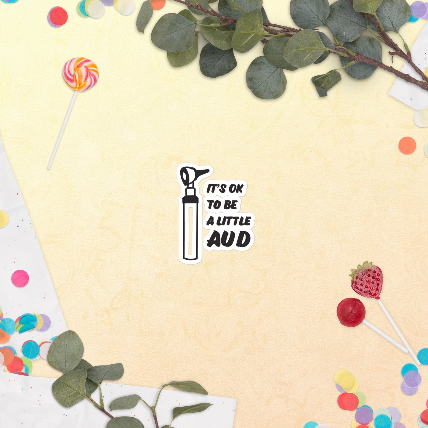 It's OK to be a Little AUD Sticker