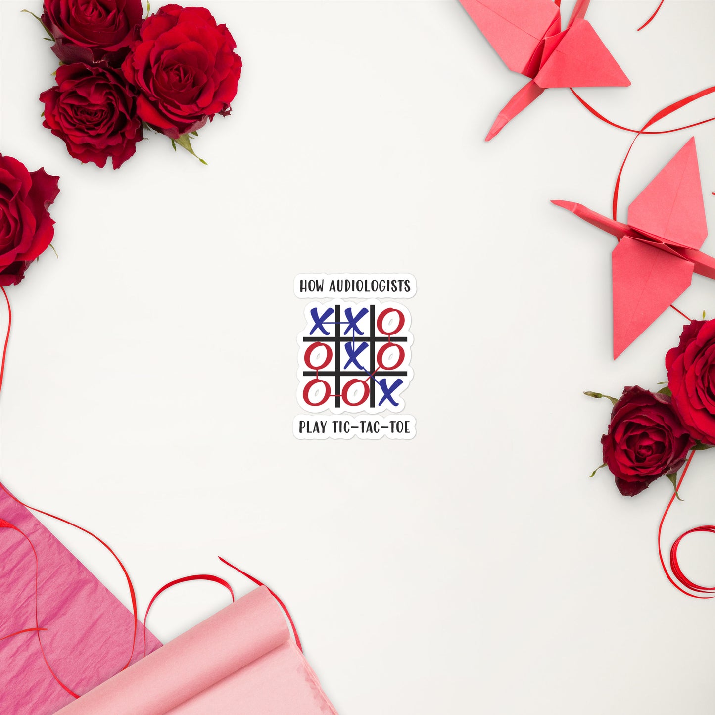 Tic-Tac-Toe Sticker