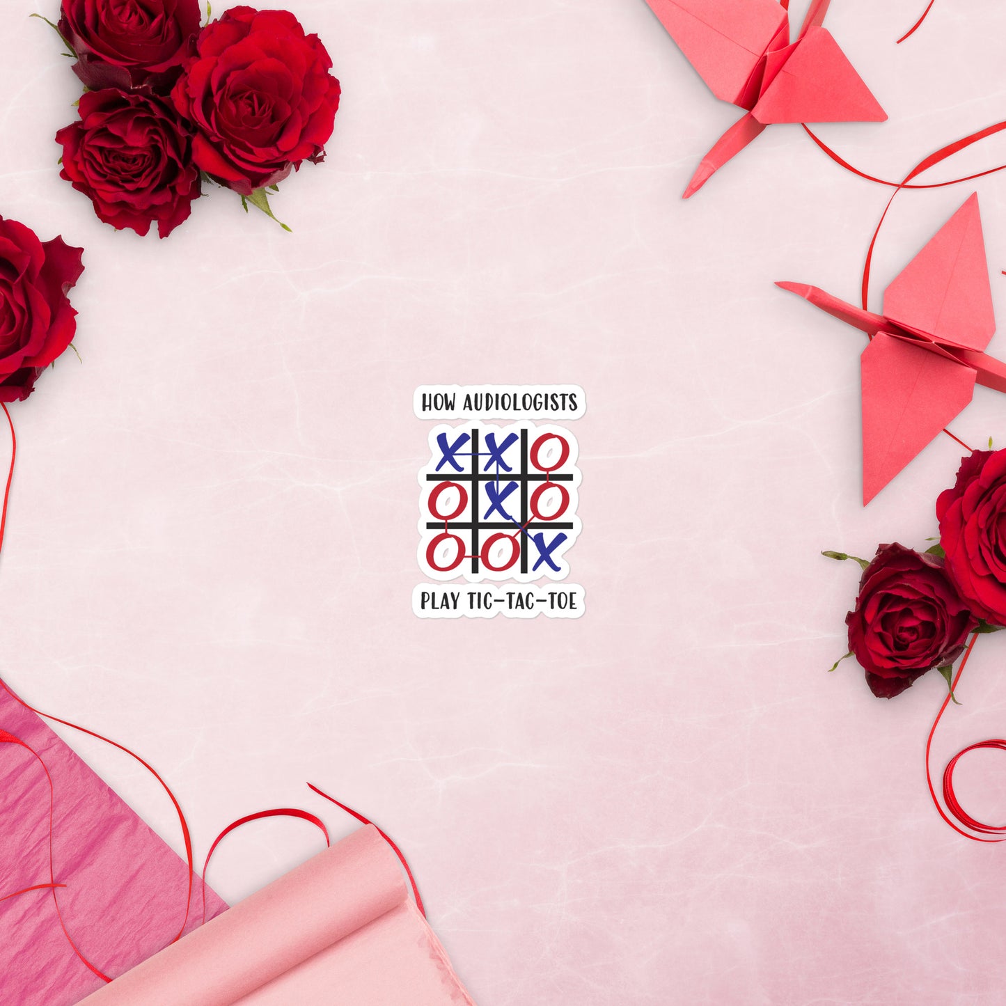 Tic-Tac-Toe Sticker