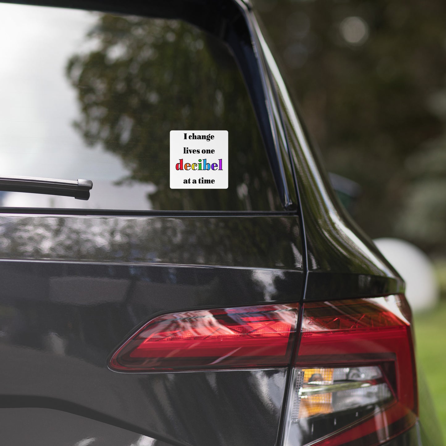 One Decibel At A Time Sticker