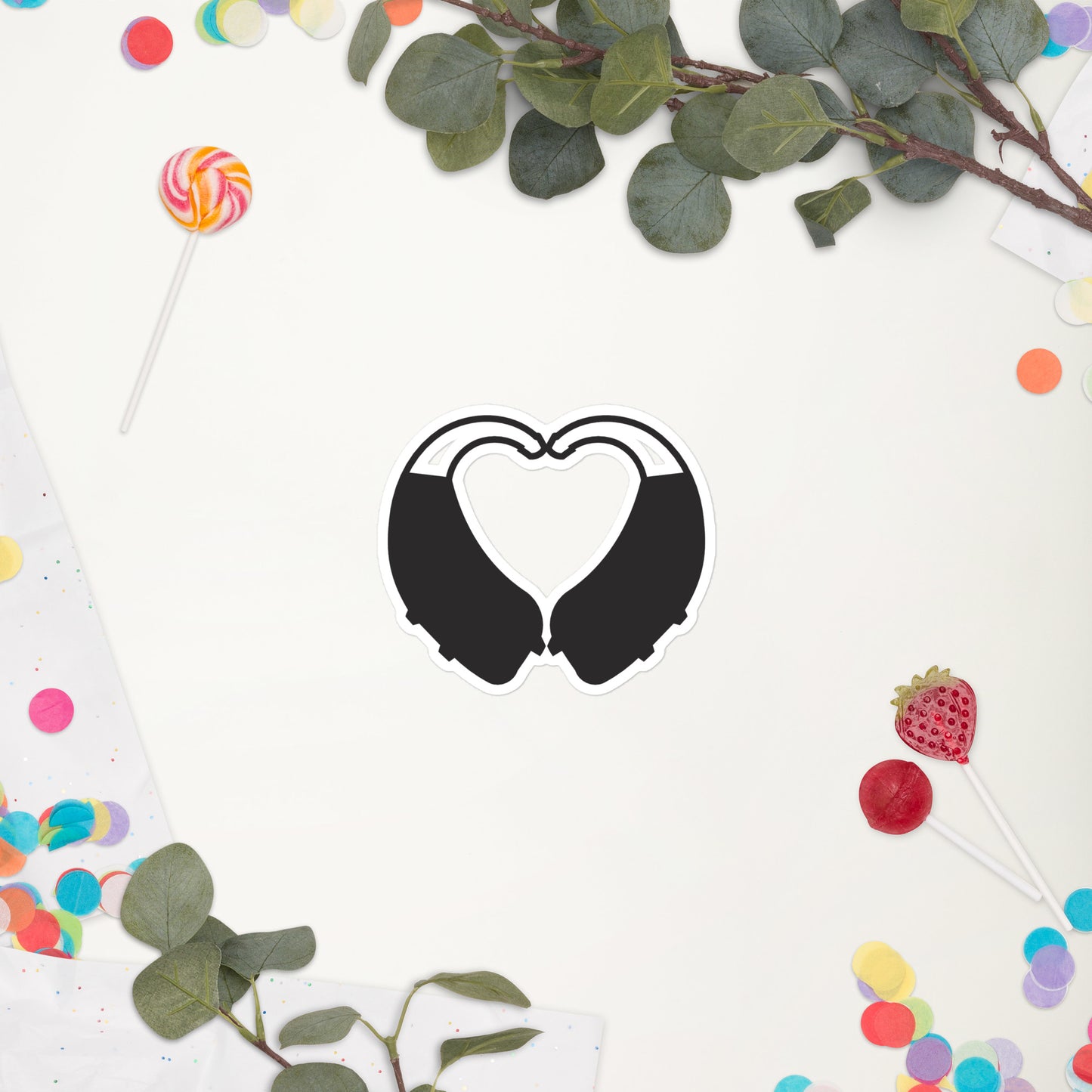 BTE Heart Sticker