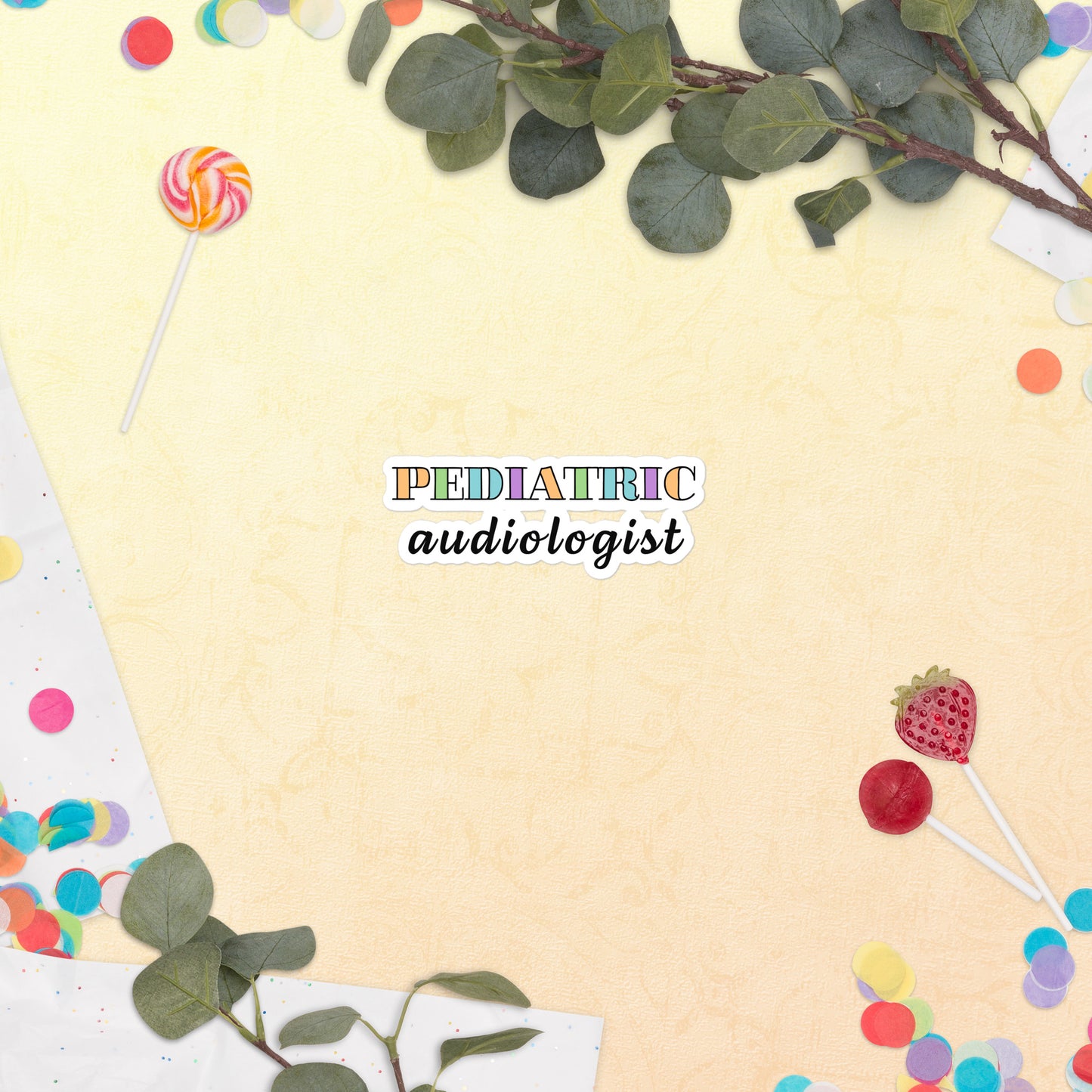 Pediatric Audiologist Sticker