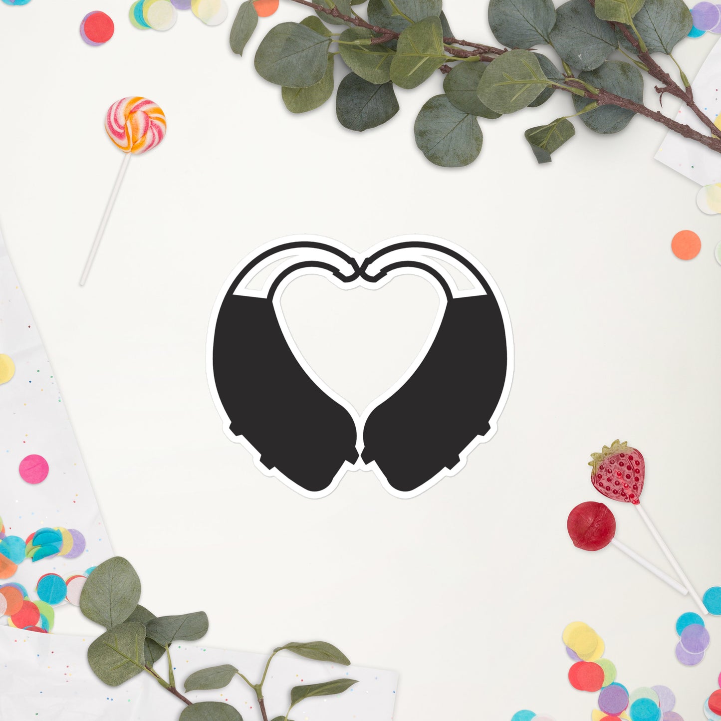 BTE Heart Sticker