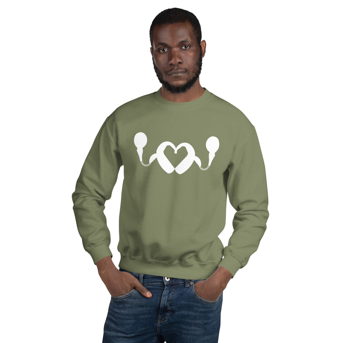 CI Heart Sweatshirt