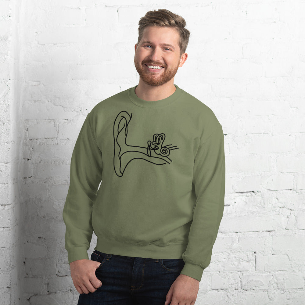 Ear Anatomy Sweatshirt