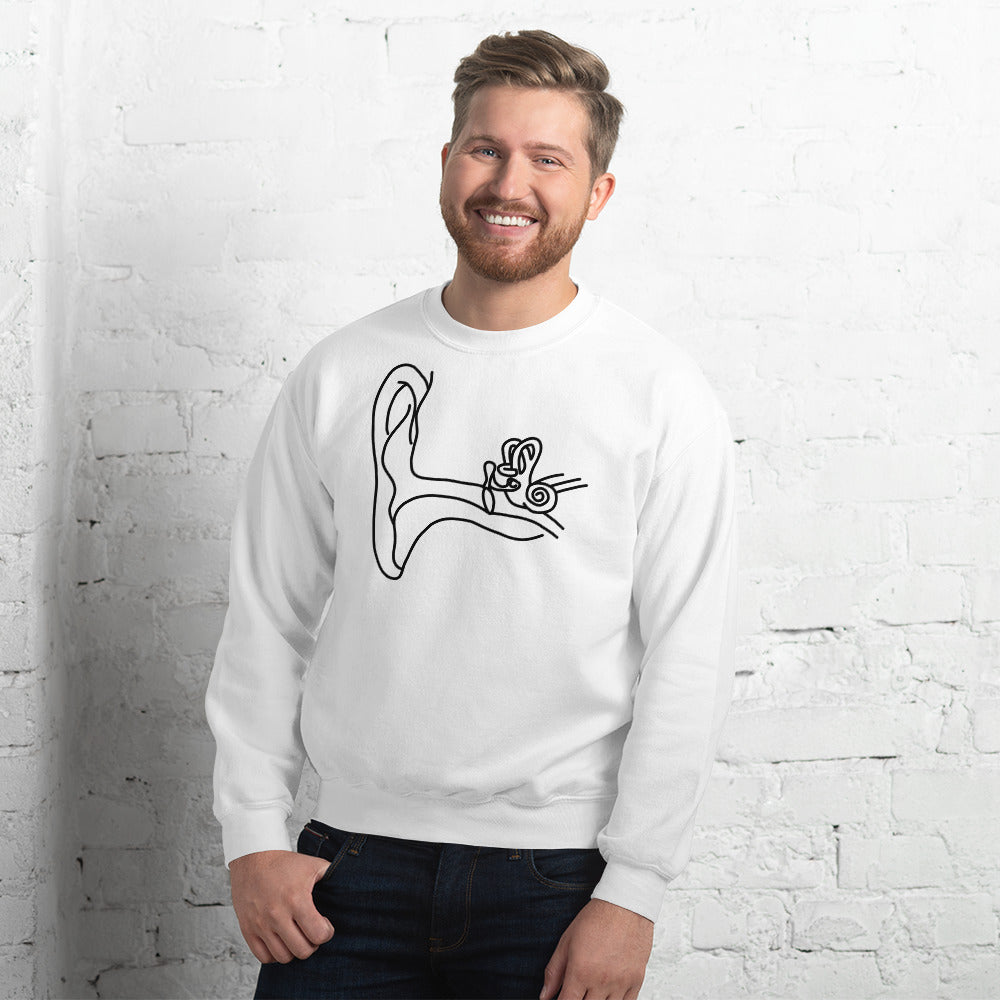 Ear Anatomy Sweatshirt