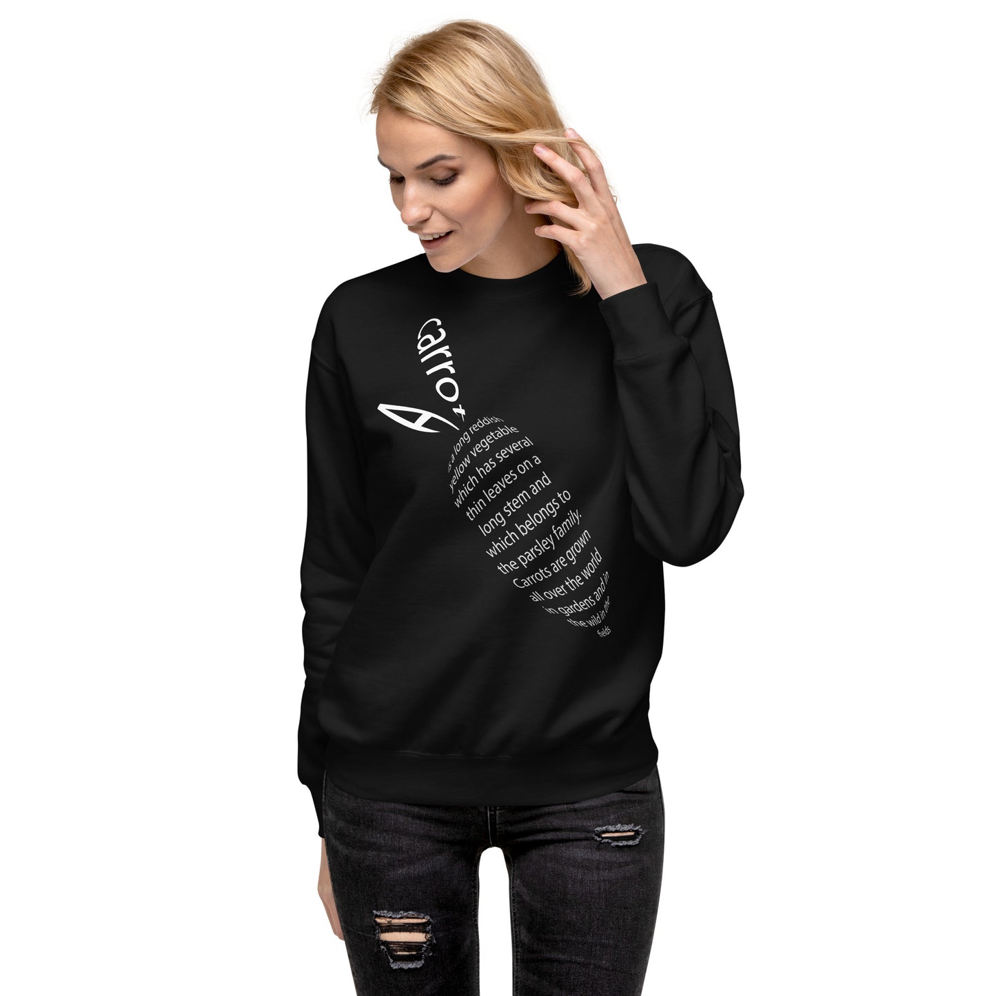 A Carrot Sweatshirt