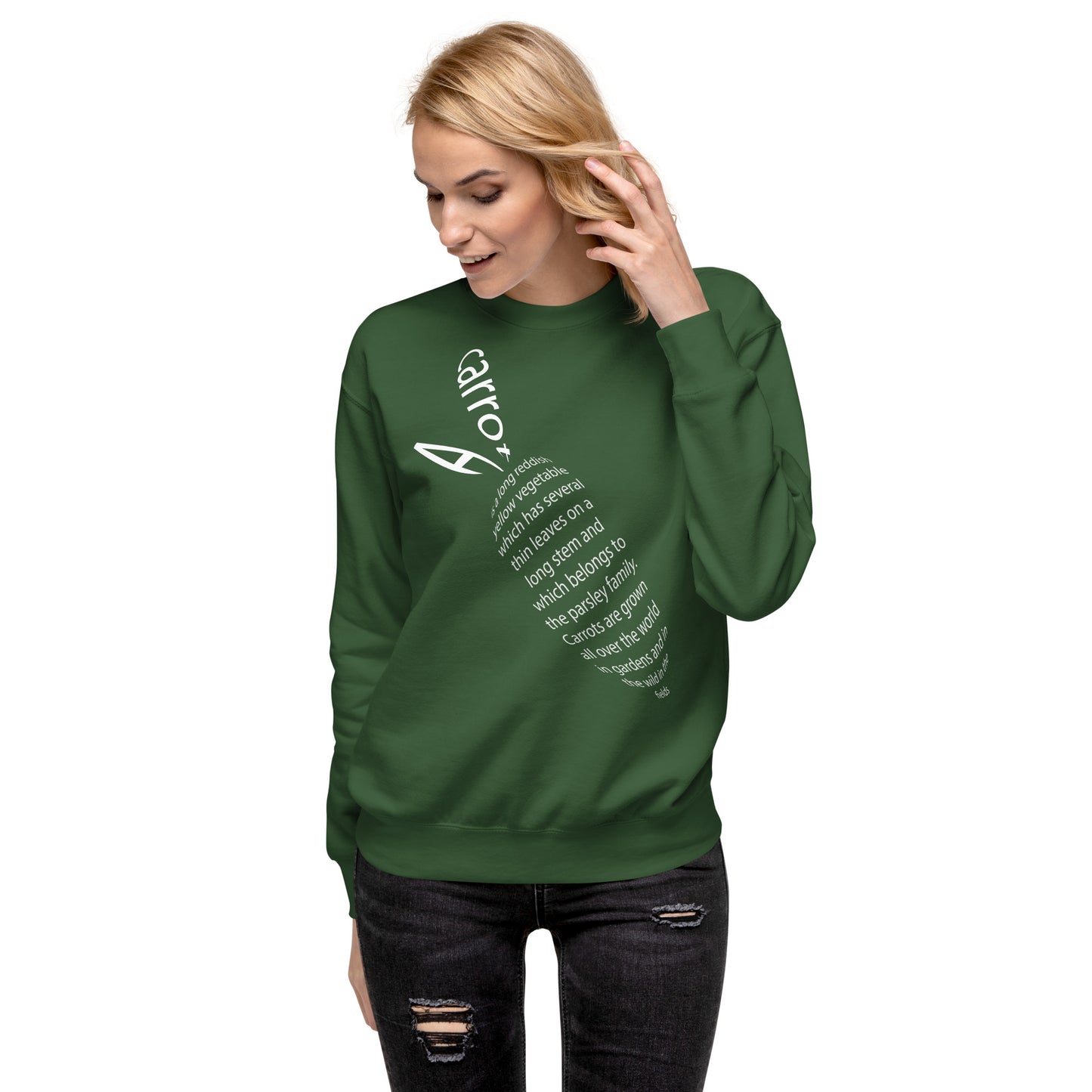 A Carrot Sweatshirt