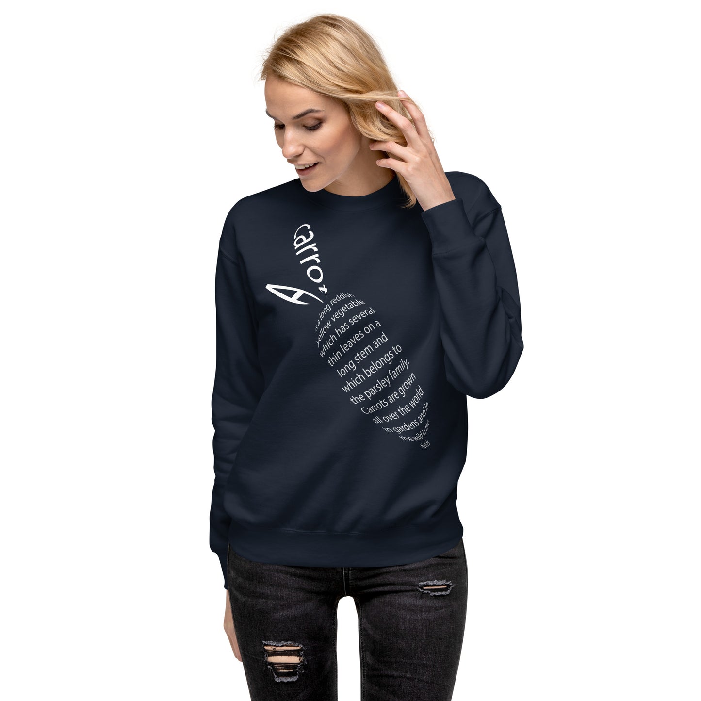 A Carrot Sweatshirt