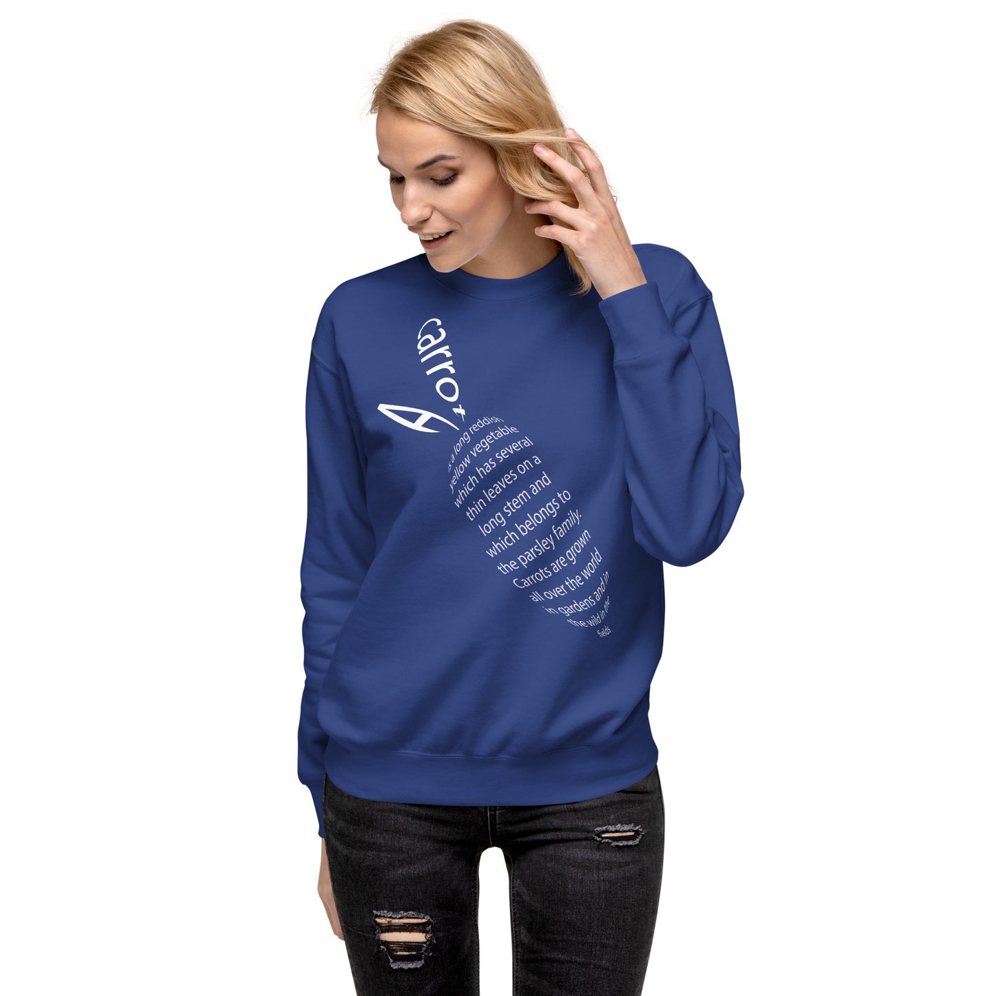 A Carrot Sweatshirt