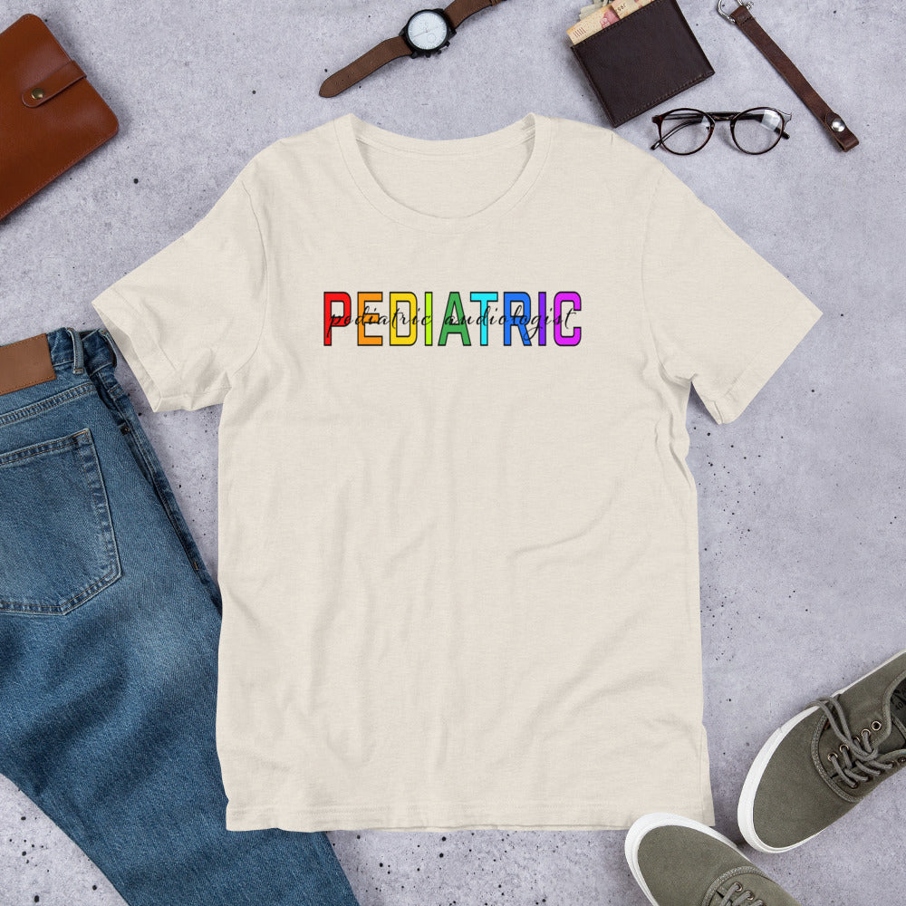 Pediatric Audiologist - Rainbow Shirt