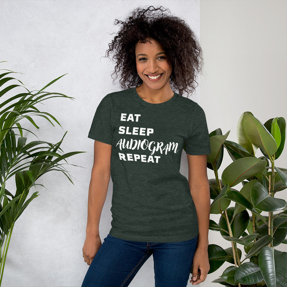 Eat, Sleep, Audiogram, Repeat Shirt