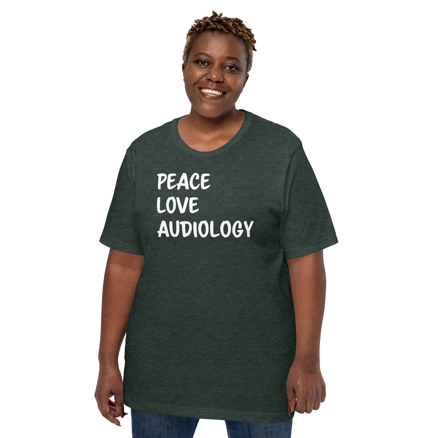Peace Love Audiology Shirt