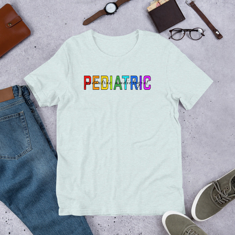 Pediatric Audiologist - Rainbow Shirt