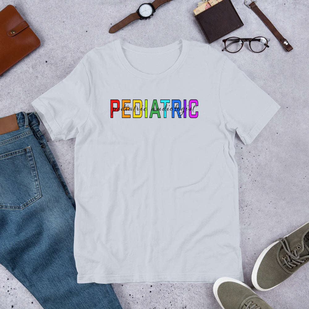 Pediatric Audiologist - Rainbow Shirt