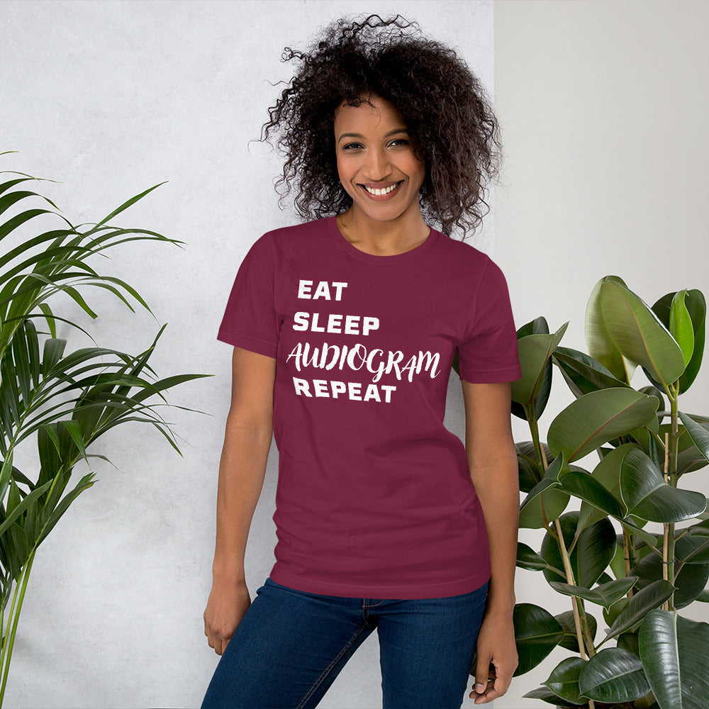 Eat, Sleep, Audiogram, Repeat Shirt