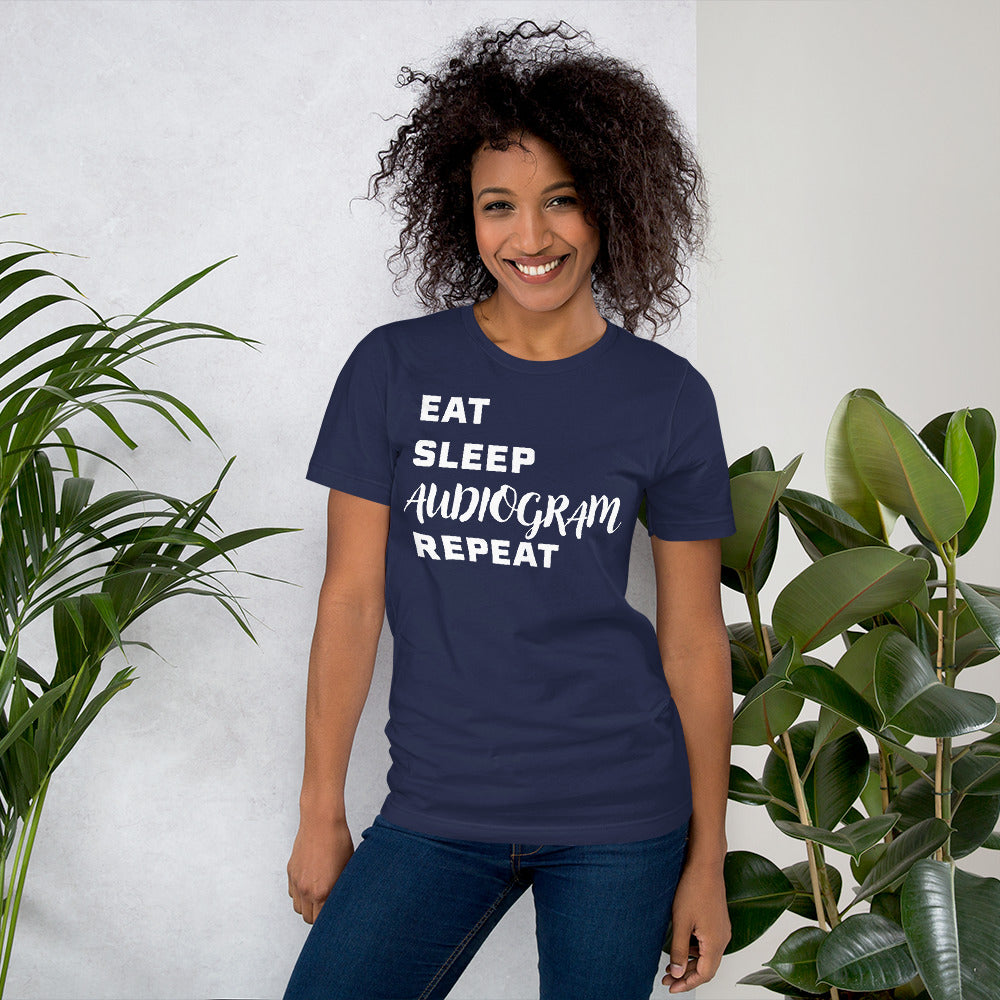 Eat, Sleep, Audiogram, Repeat Shirt