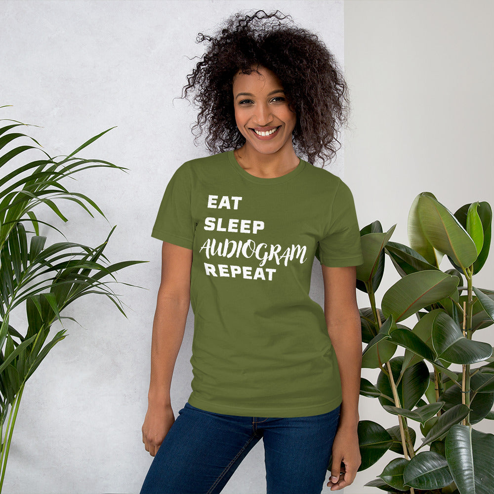 Eat, Sleep, Audiogram, Repeat Shirt