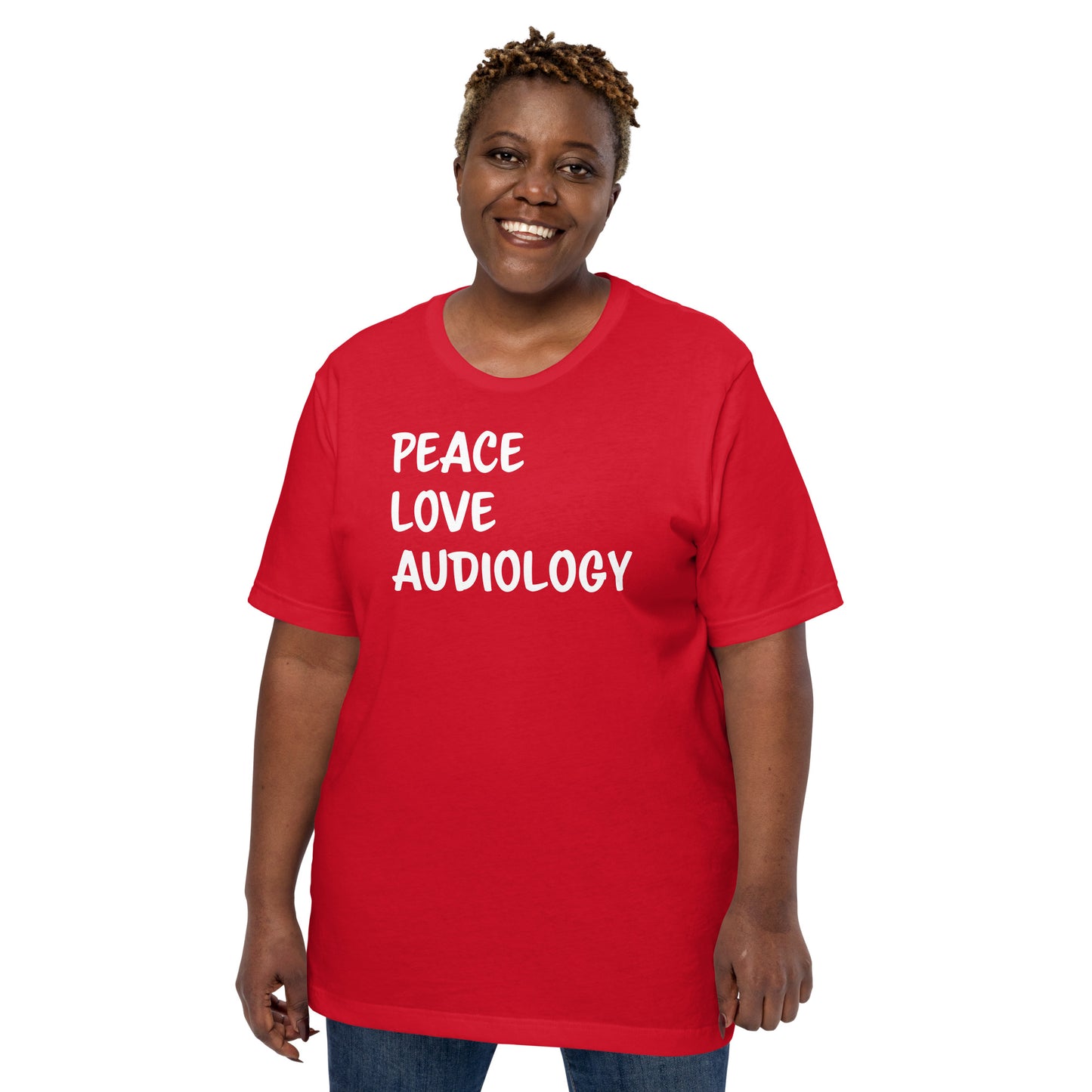 Peace Love Audiology Shirt