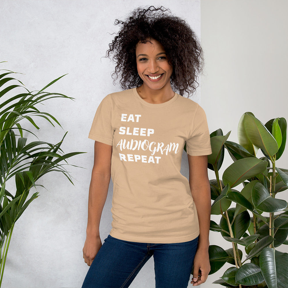Eat, Sleep, Audiogram, Repeat Shirt