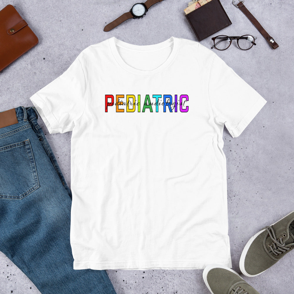 Pediatric Audiologist - Rainbow Shirt